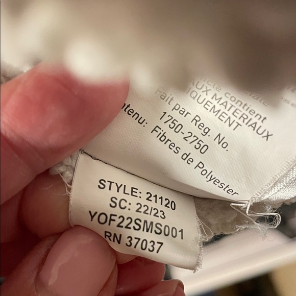 Obermeyer Men's Medium Condor Corduroy Jacket Shale Blue Grey Trucker Bomber - Picture 15 of 16